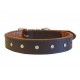 Diamante Brown Collar - X Small