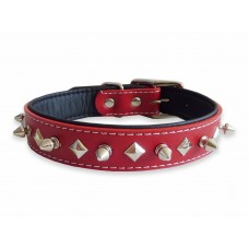 Stud Red Collar - Small