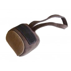 Rugby Suede Leather Ball Toy 