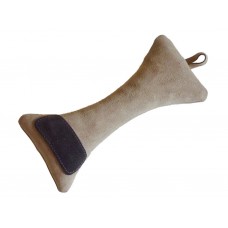 Bone Suede Leather Toy - Coffee