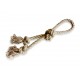 Knotted Bone Rope Toy